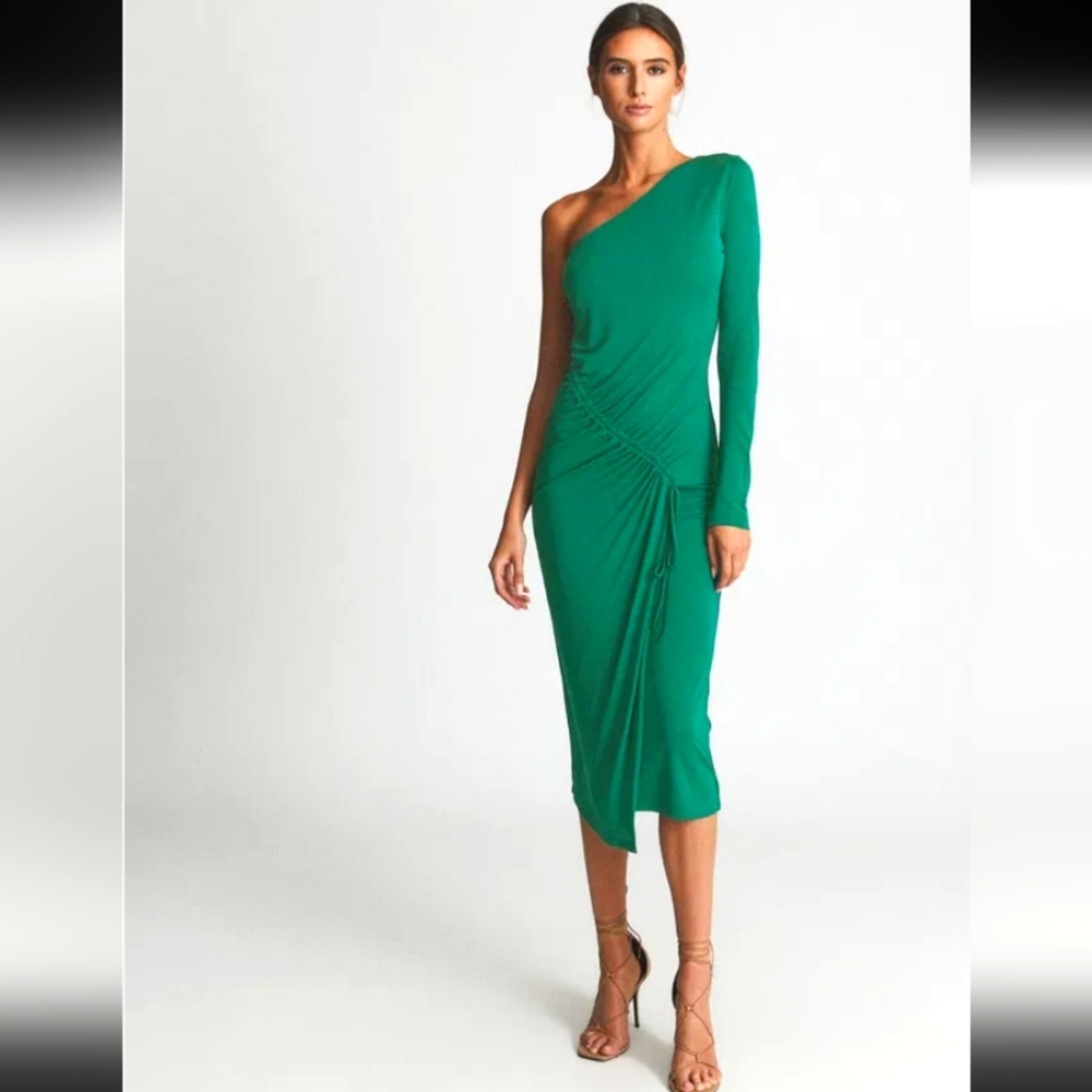 Reiss One Shoulder Tabby Dress